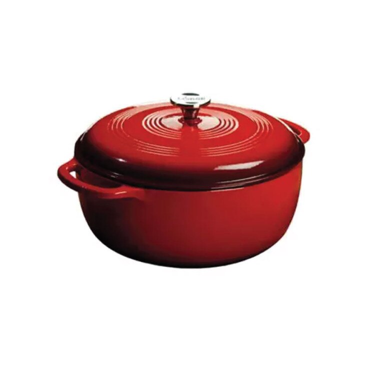 EC7D43 Lodge 7.5 QT Red Enamel Dutc