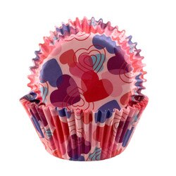 191011038 Love Hearts Cupcake Liner