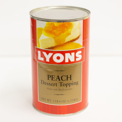 2384 Crushed Peach Topping - 5 Can