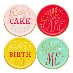 HBD741 Hip Hip Hooray Assorted 7" P