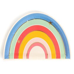 MAG740 Magical Rainbow 9" Plates