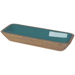 5196003 Mango Wood Rectangle Bowl-