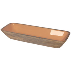 5196004 Mango Wood Rectangle Bowl-