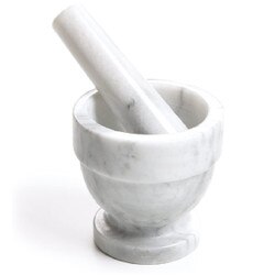 3836 Marble 4" Mortar & Pestle