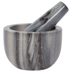 5221002 Marble Slate Mortar and Pes