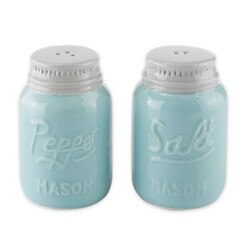 755570 Mason Jar Ceramic Salt And P