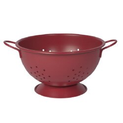 5163003 Matte Metal 2.7 Qt Colander