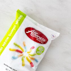 1341 Mini Neon Sour Worms - 4.55 Lb