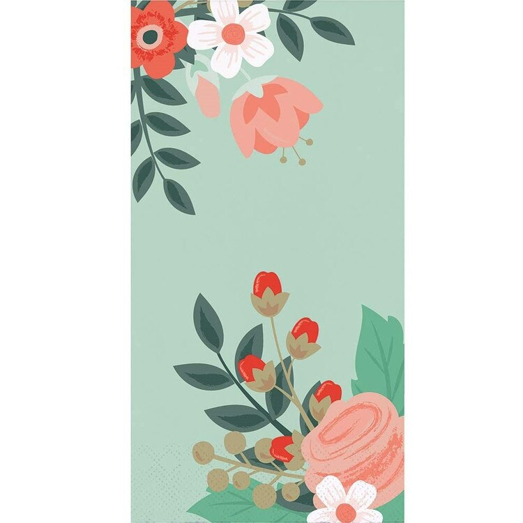 332670 Modern Floral Napkins