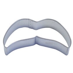 0874 Mustache Cookie Cutter 4"