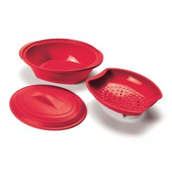 180R NorPro Microwave Steamer w/ In