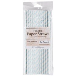 091188 Pastel Blue/White Striped Pa