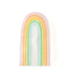 SPD839 Pastel Rainbow Napkin