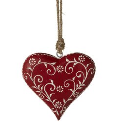 143174 Pattern Heart Ornament