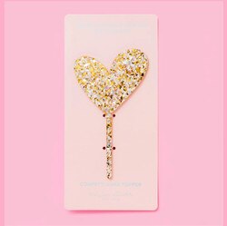 CTOP-HEART Pearl Heart Cake Topper