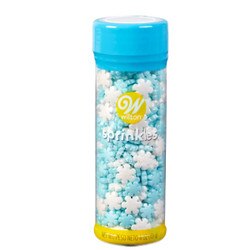 710-7662 Pearlized Snowflake Sprink
