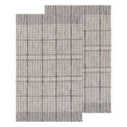 HKT3303D Pewter Finley Check Dishto