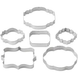 417-7555 Plaque Cut Outs Set - 6 Pi