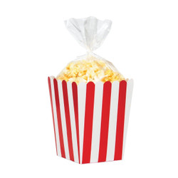 353993 Popcorn Box w/Cello Bag