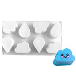 SBM2793 Rain Cloud Silicone Baking