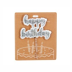 12600335S Rainbow Birthday Cake Top