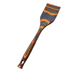 41277 Rainbow Pakka 12" Wood Spatul