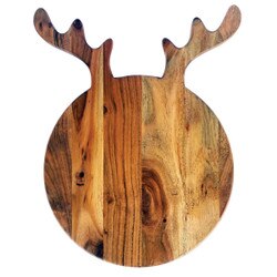 XS4504 Reindeer Wood Cheese Board