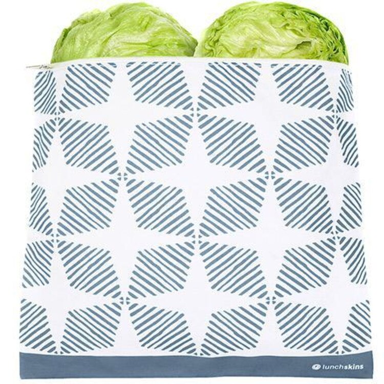 Z-GAL-GE-BL Reusable Zippered Bag -