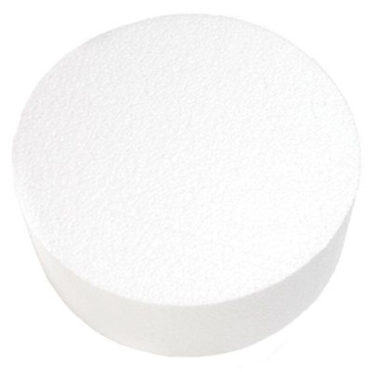 Round Styrofoam Cake Dummies 14x3