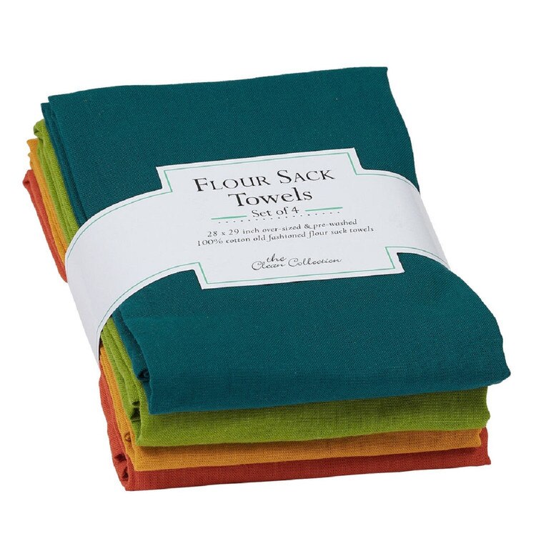 91186 Rustic Flour Sack Towels - Se
