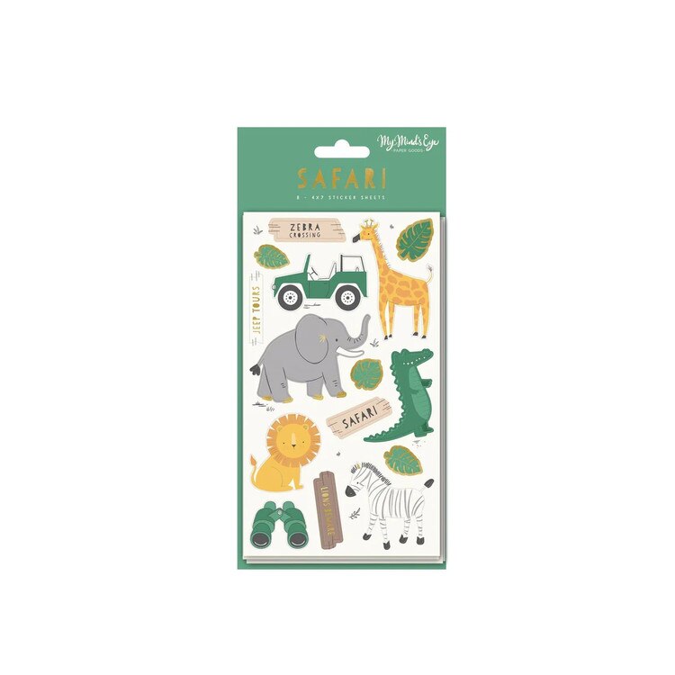SAF909 Safari Stickers