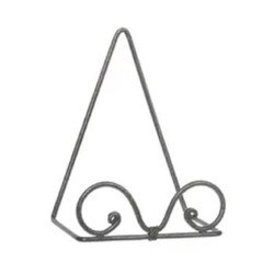 42904 Scroll Plate Stand Iron