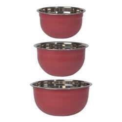 5205001 Set of 3 Mixing Bowls - Car