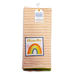 754376 Shine-on Striped Rainbow Dis