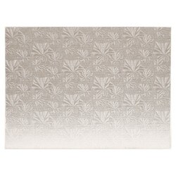 27-2049 Silver Foil Cake Drum- Half