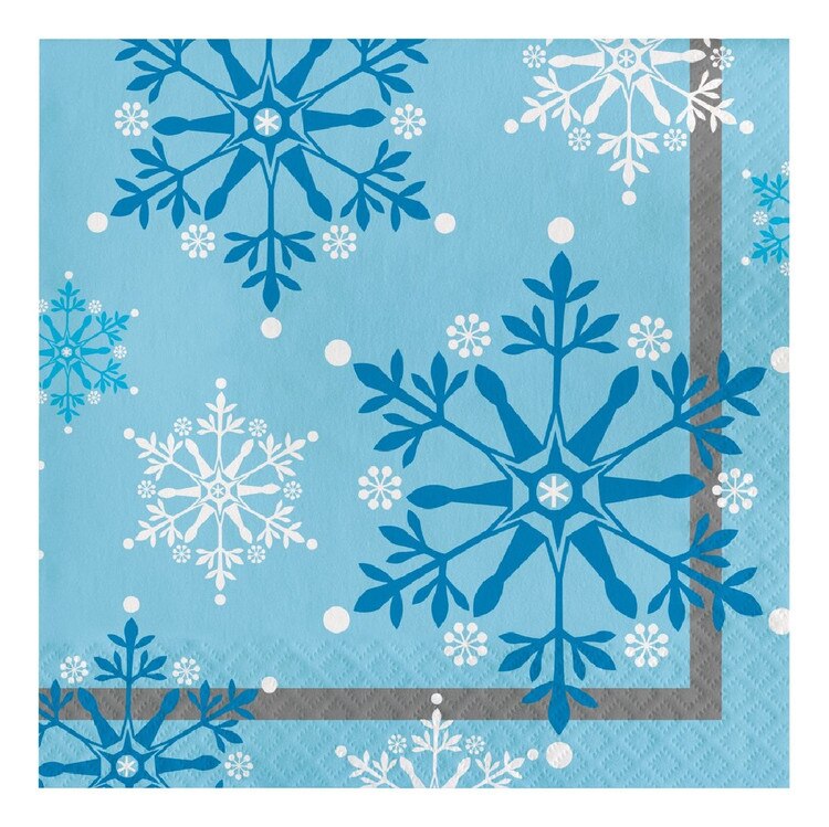 317148 Snowflake Swirl Luncheon Nap