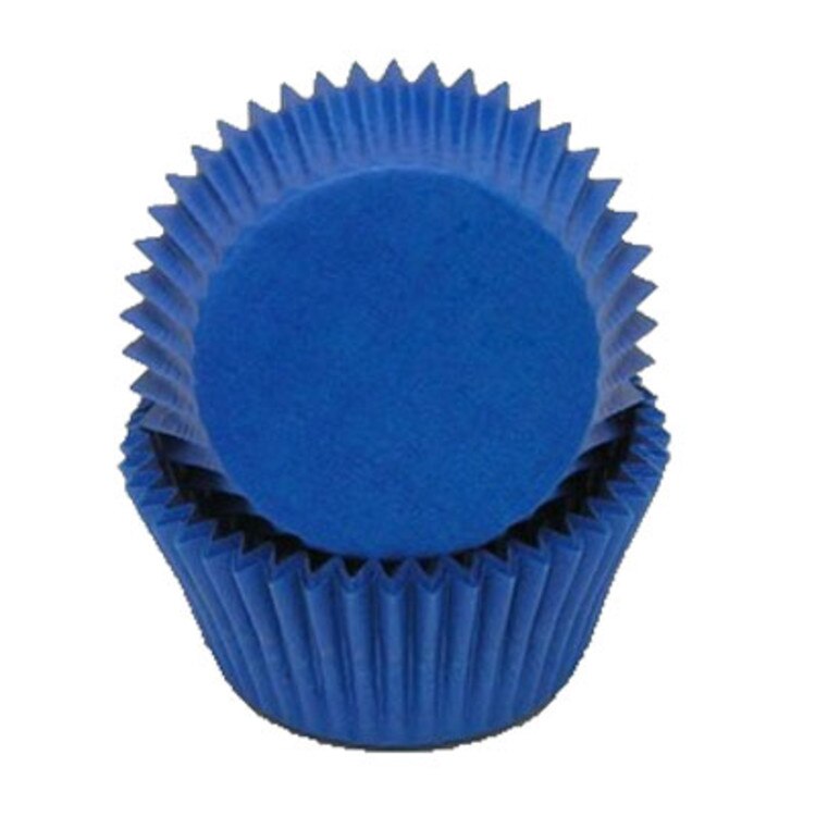 Mini Baking Cups Blue