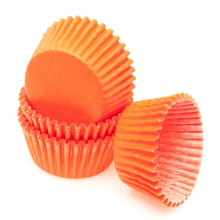 Mini Baking Cups Orange