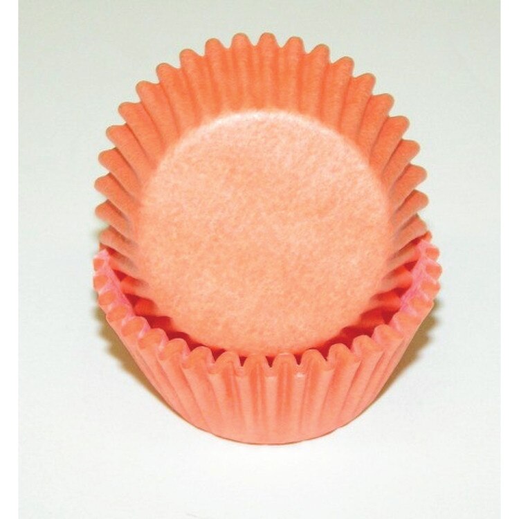 Mini Baking Cups Peach