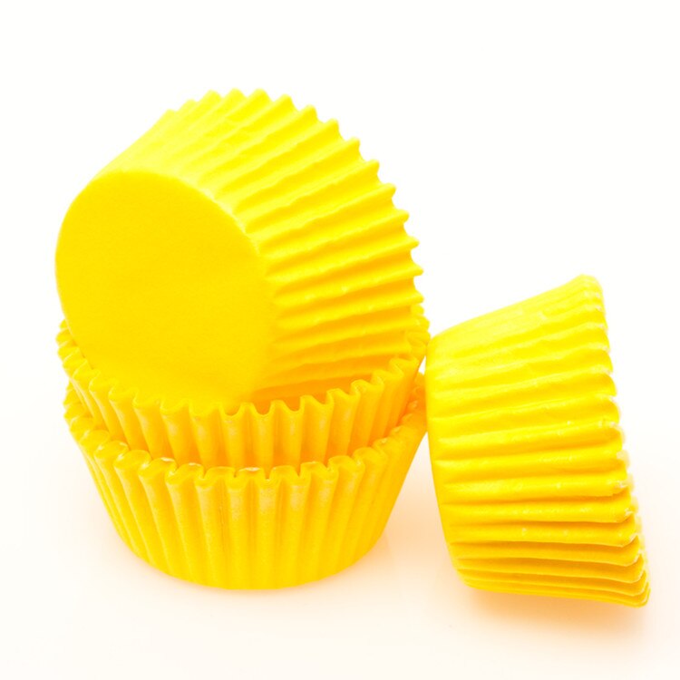 Mini Baking Cups Yellow