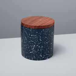 27-02 Speckled Cement Container wit