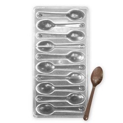 PC1533 Spoon Polycarbonate Chocolat