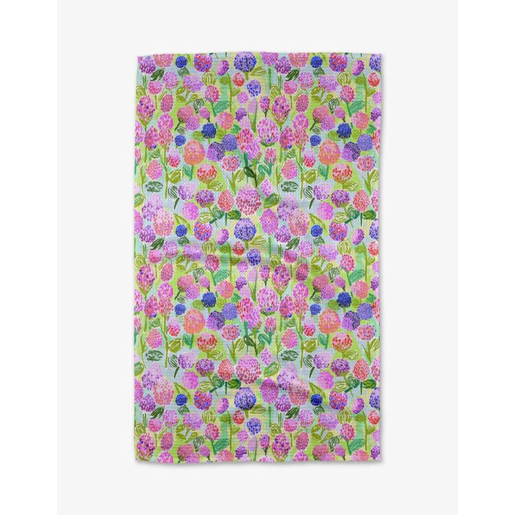 TT-MF-SC Spring Clovers Tea Towel