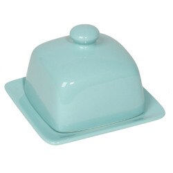 5036002 Square Butter Dish - Eggshe