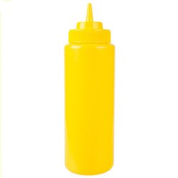 SB32WY Squeeze Bottle 32 oz Yellow