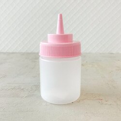 SB08WP Squeeze Bottle 8oz Clear w/