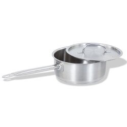 Stainless Steel Clad Saute Pan W/ Cover - 7-Quart