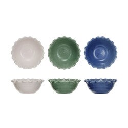 DF8672A Stoneware Bowl w/ Scalloped