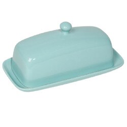 5037002 Stoneware Butter Dish - Egg