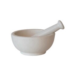 DF9080 Stoneware Mortar/Pestle